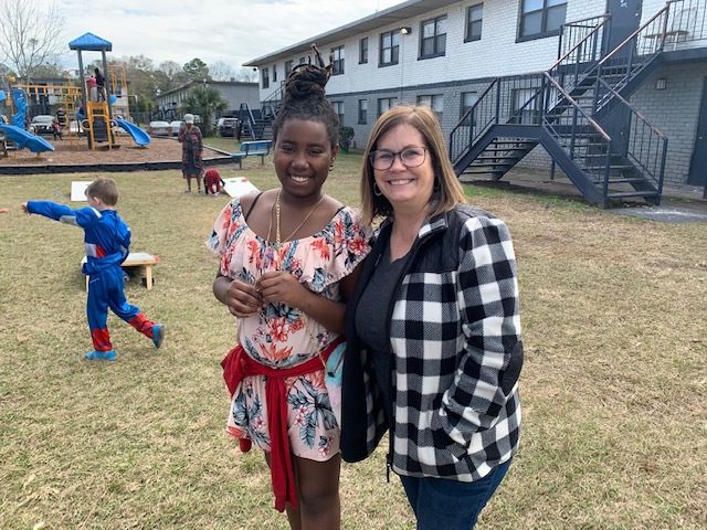 Jodi and the beautiful girl she led to the lord